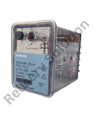 SIEMENS 7PJ11 AUXILIARY RELAY WITH SELF RESET CONTACTS