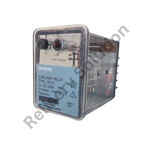 SIEMENS 7PJ11 AUXILIARY RELAY WITH SELF RESET CONTACTS
