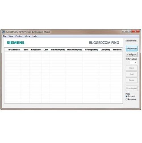 Siemens Ruggedcom PING software