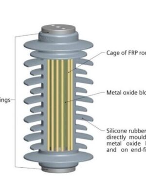 Siemens 3EJ Silicone Rubber Surge Arresters With Cage Design™- Medium Voltage Surge Arrestors For Distribution Networks