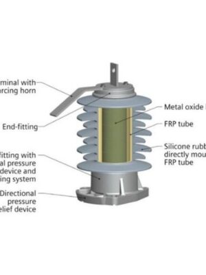 Siemens 3EQ0 Surge Arresters With Silicone Housing, Composite Hollow Core Design- Medium Voltage Surge Arrestors