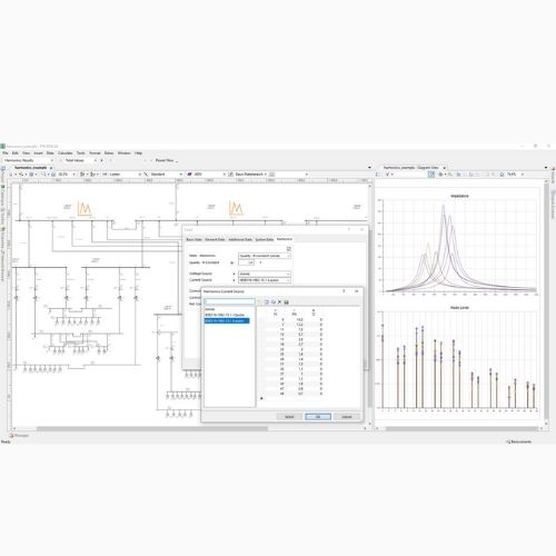 Harmonics / Harmonic Contingency (OB) Siemens PSS®SINCAL Core Modules