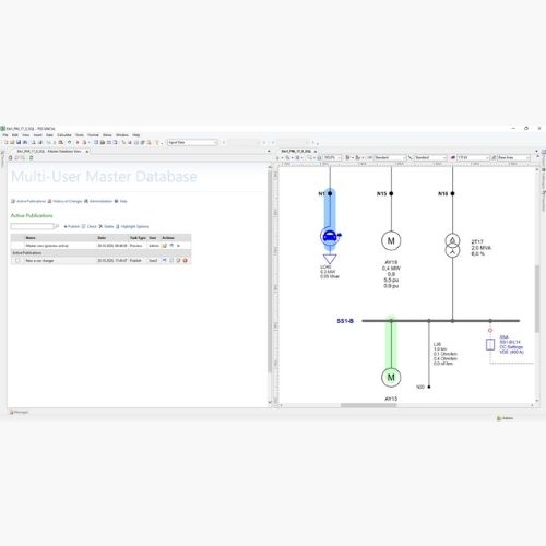 Multi-User Master Database (PM) Siemens PSS®SINCAL Model Management Modules