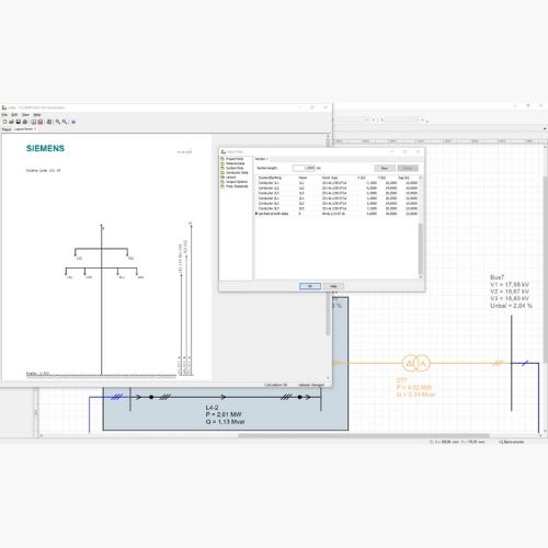 Line and Cable Parameters (LEIKA) Siemens PSS®SINCAL Element and Controller Modelling