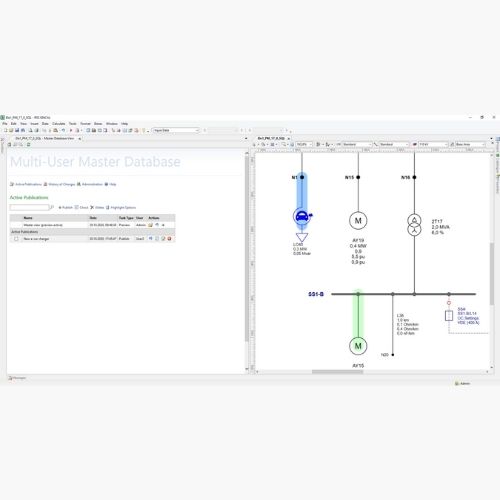 Multi-User Master Database (PM) Siemens PSS®SINCAL Gas Modules
