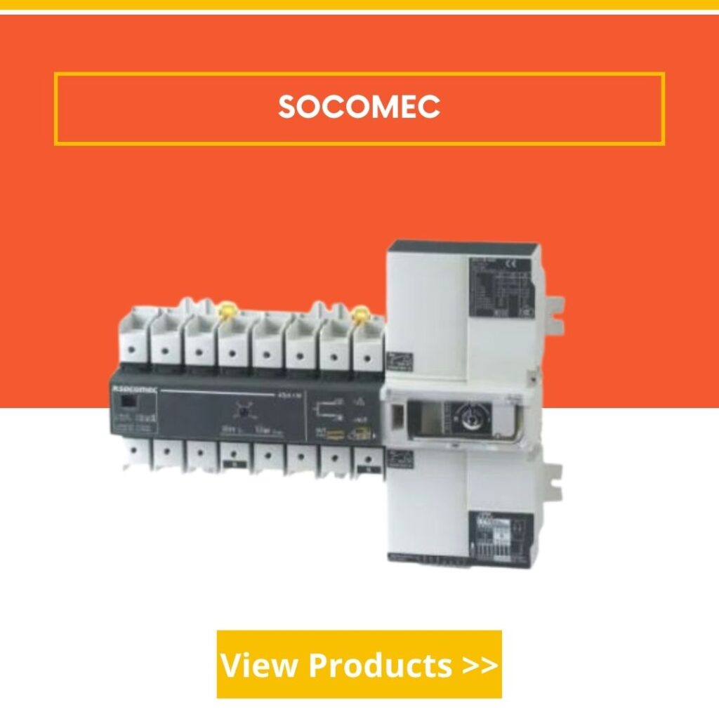 Supplier of SOCOMEC Switches and UPS