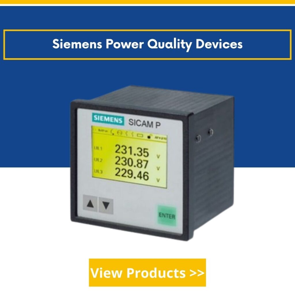 Authorized dealer of Siemens Power Quality meter