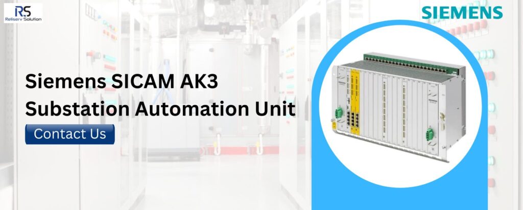 SICAM AK3 Substation Automation Unit
