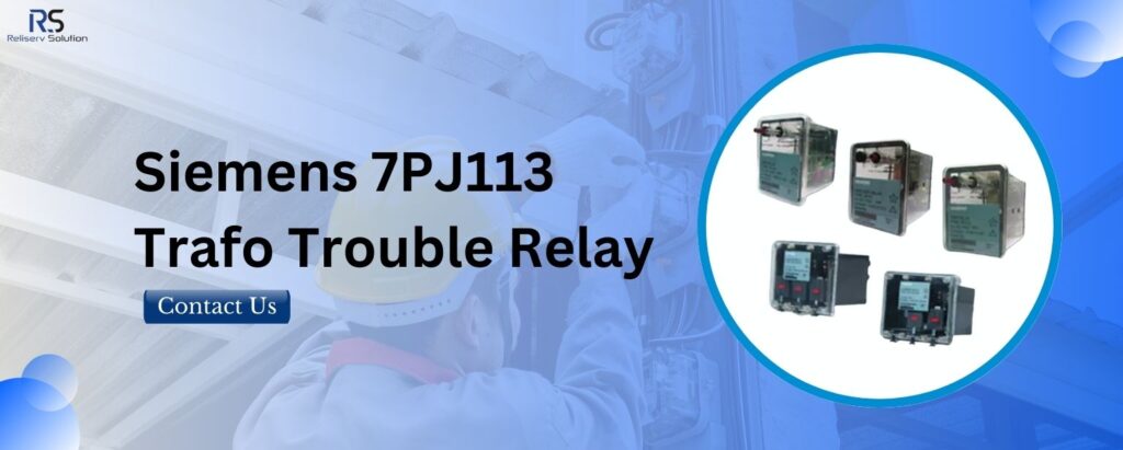  Siemens 7PJ113 TRAFO Trouble Relay