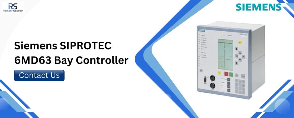 SIPROTEC 6MD63 Bay Controller