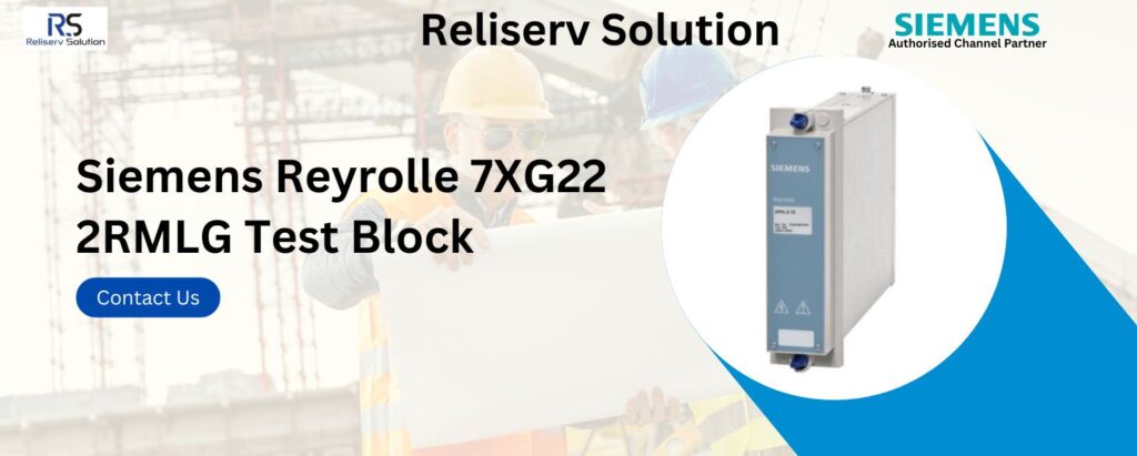 Siemens Reyrolle 7XG22 Test Block