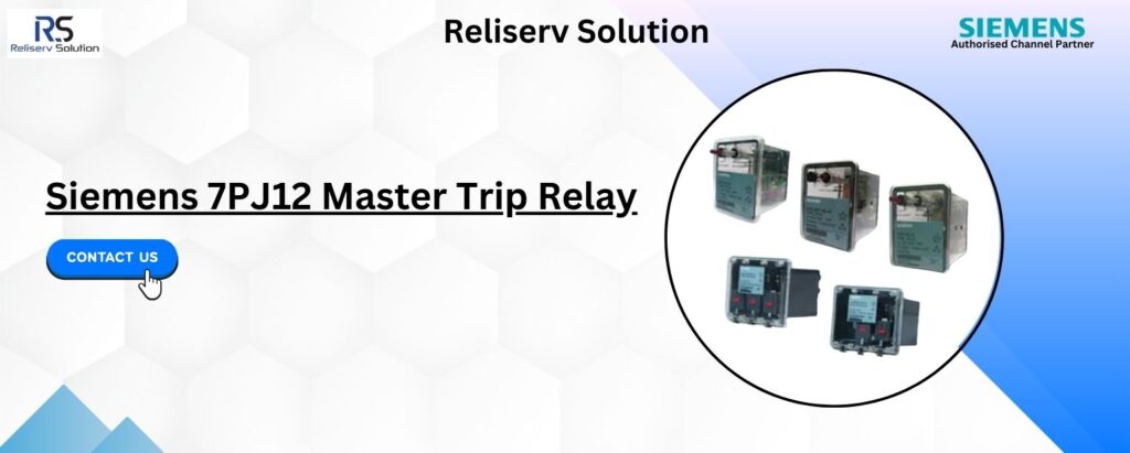 Siemens 7PJ12 Master Trip Relay