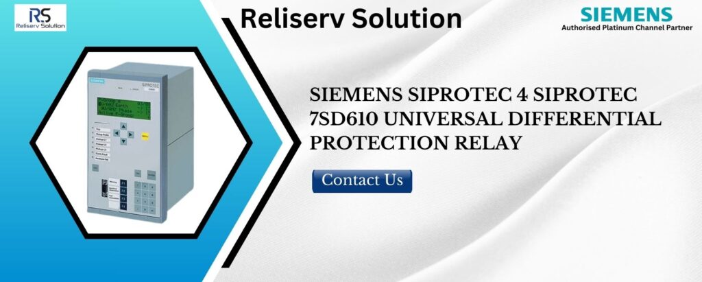 Siemens Siprotec 7SD610 Relay