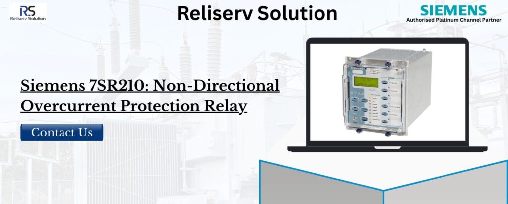 Siemens 7SR210 Overcurrent Relay