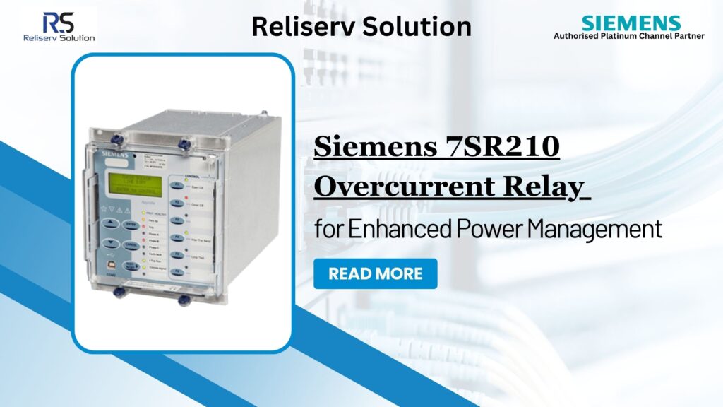 Siemens 7SR210 Overcurrent Relay