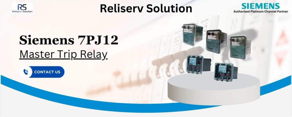 Siemens 7PJ12 Master Trip 