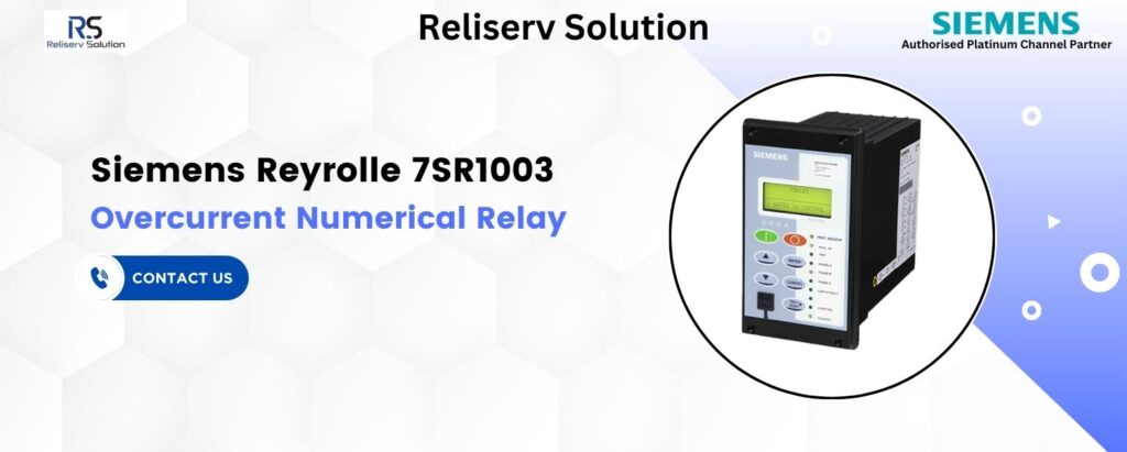 Siemens Reyrolle 7SR1003 Overcurrent