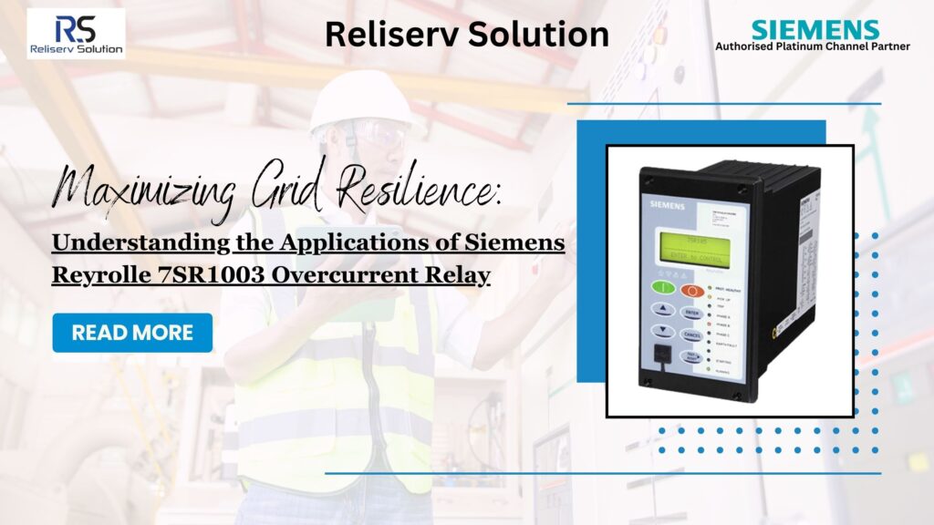 Siemens Reyrolle 7SR1003 Overcurrent