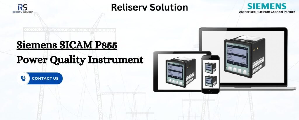 SICAM P855 Power Quality Instrument