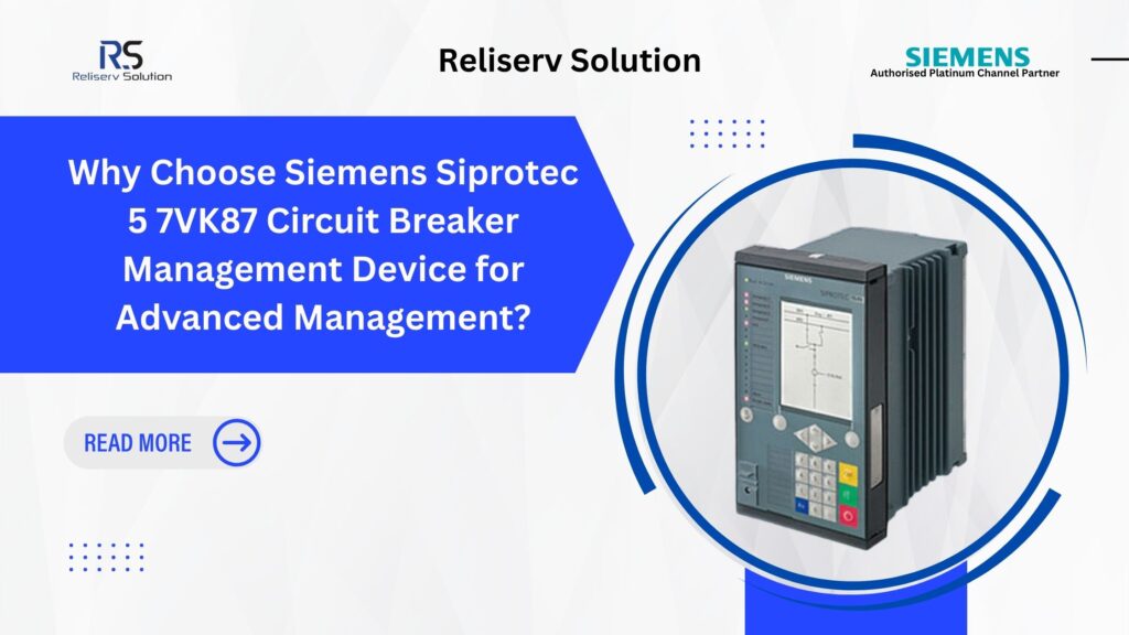 7VK87 Circuit Breaker Management
