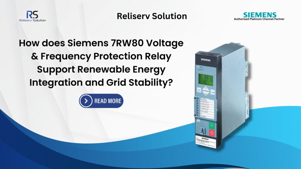 7RW80 Voltage & Frequency Protection