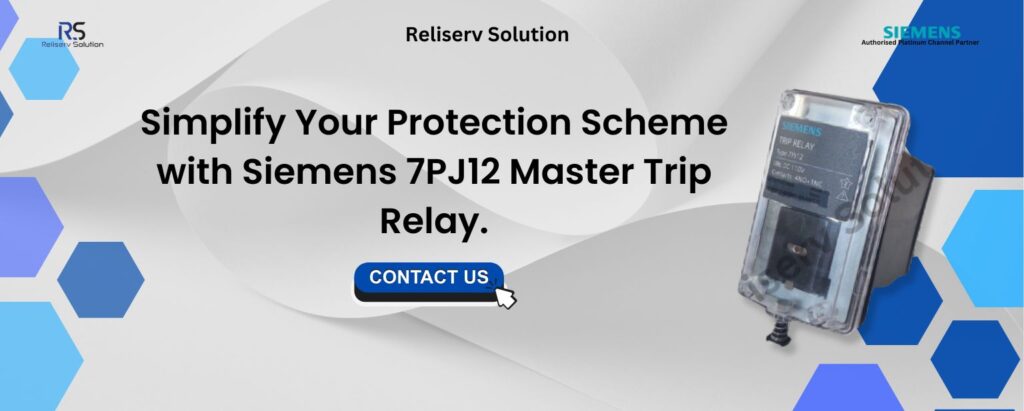 Siemens 7PJ12 Master Trip Relay