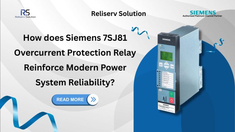7SJ81 Overcurrent Protection Relay