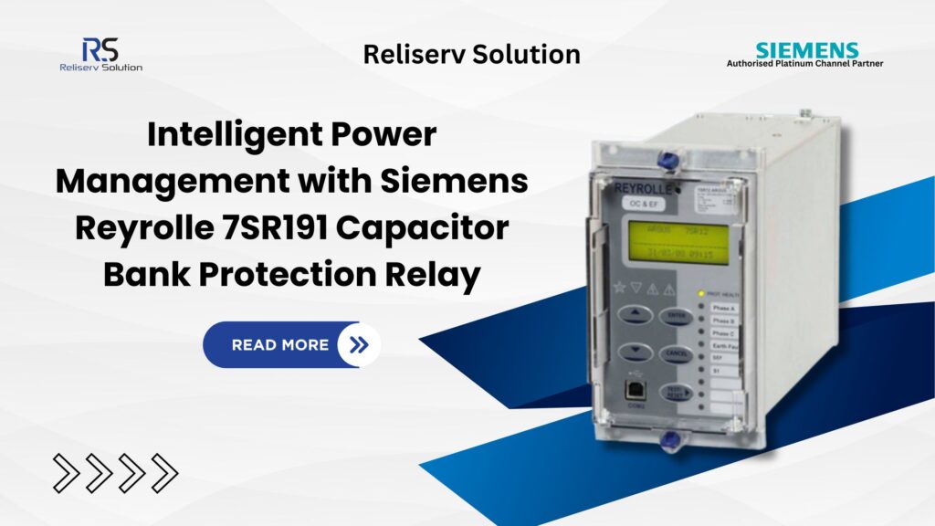 7SR191 Capacitor Bank Protection