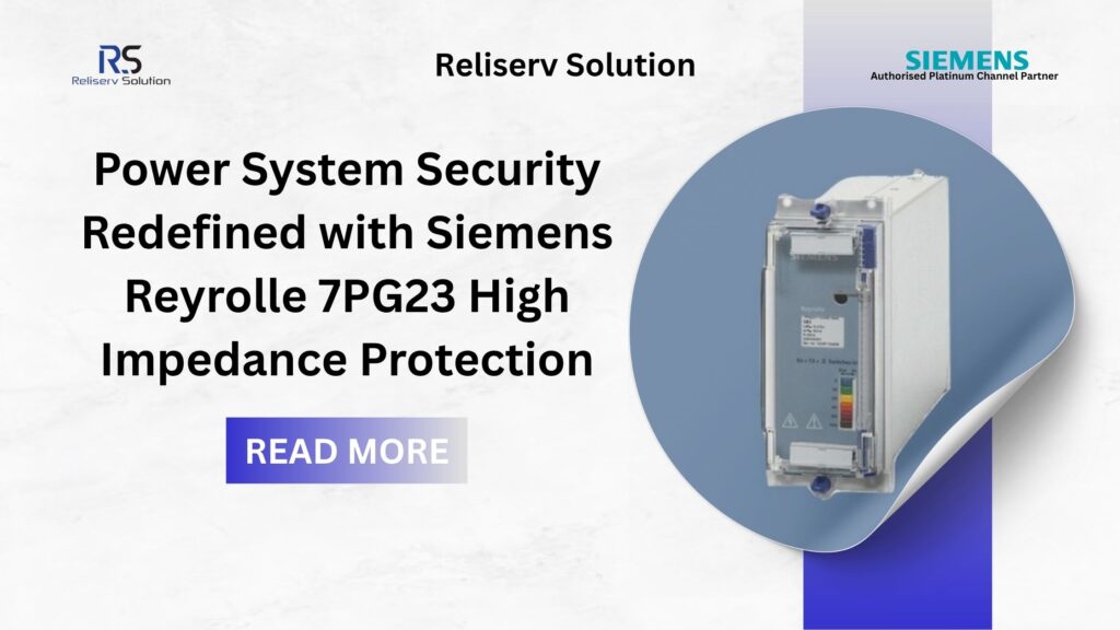 7PG23 High Impedance Protection