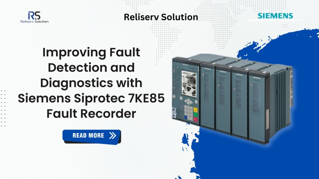 Siprotec 7KE85 Fault Recorder