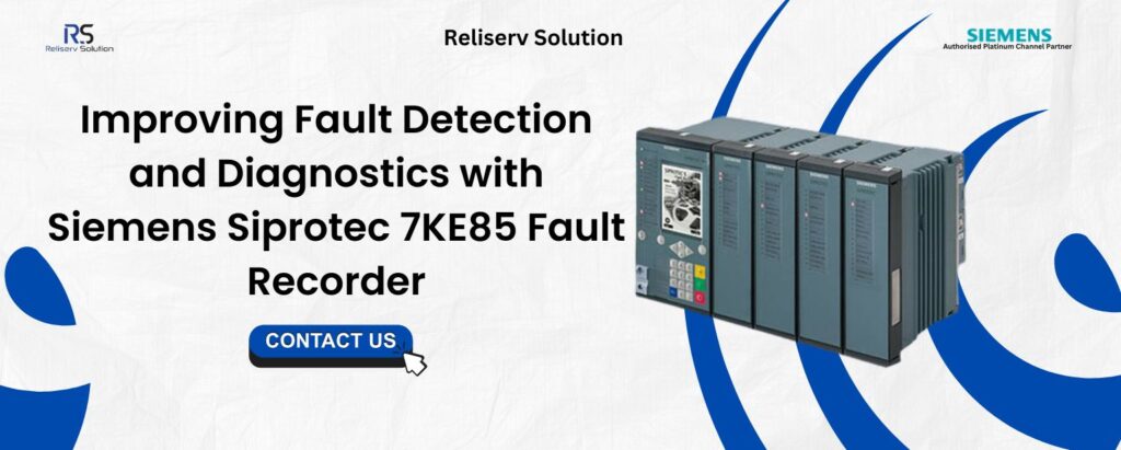 Siprotec 7KE85 Fault Recorder