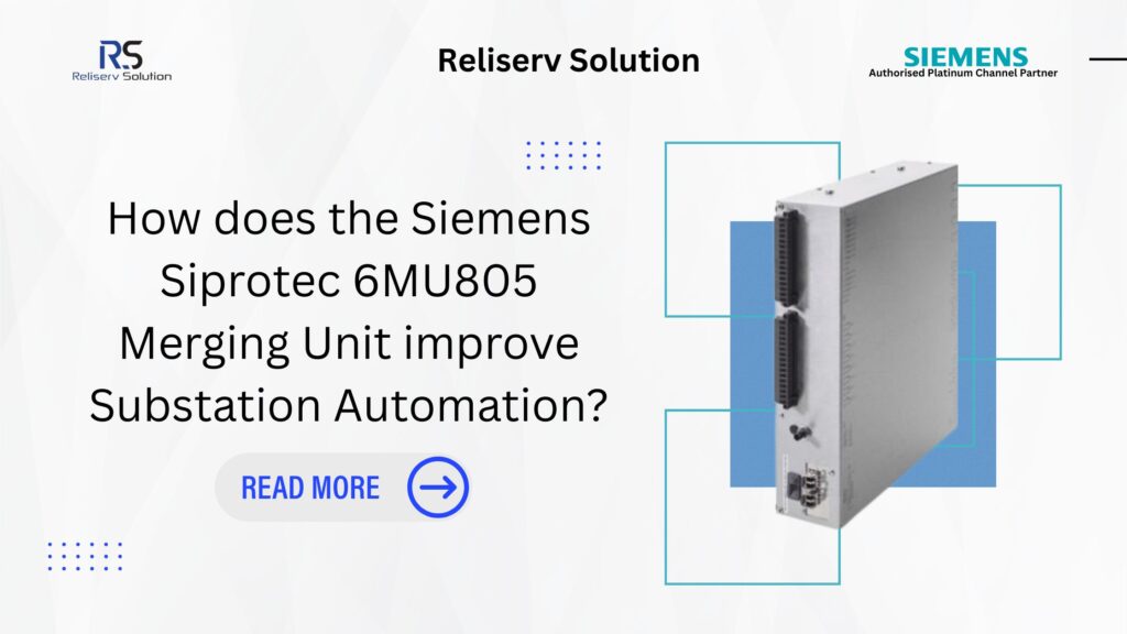 Siprotec 6MU805 Merging Unit
