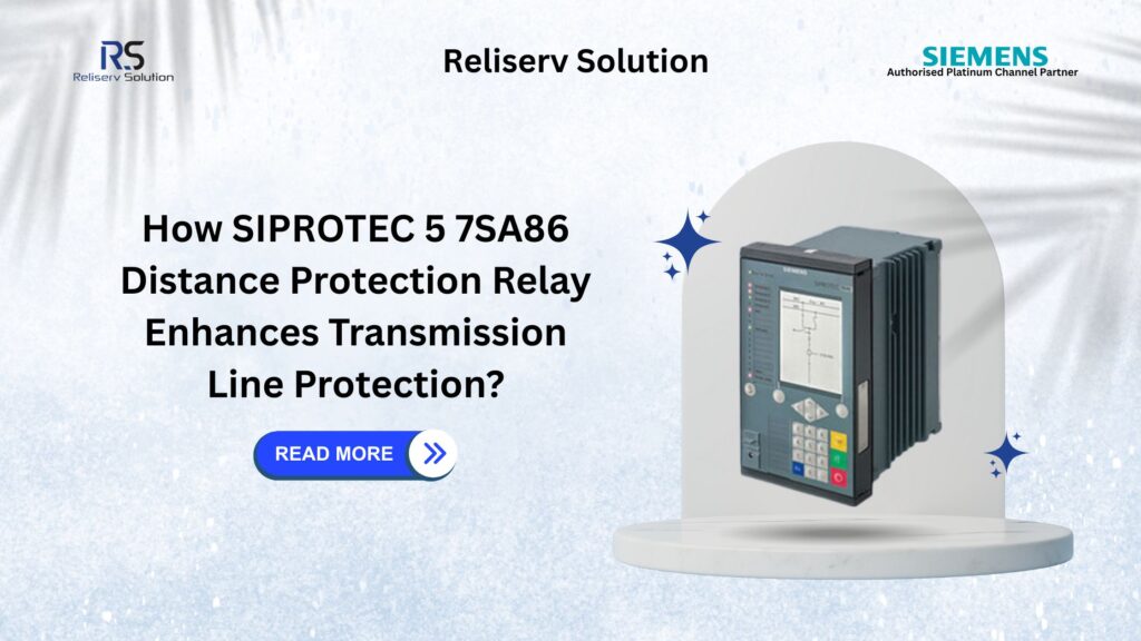 7SA86 Distance Protection Relay