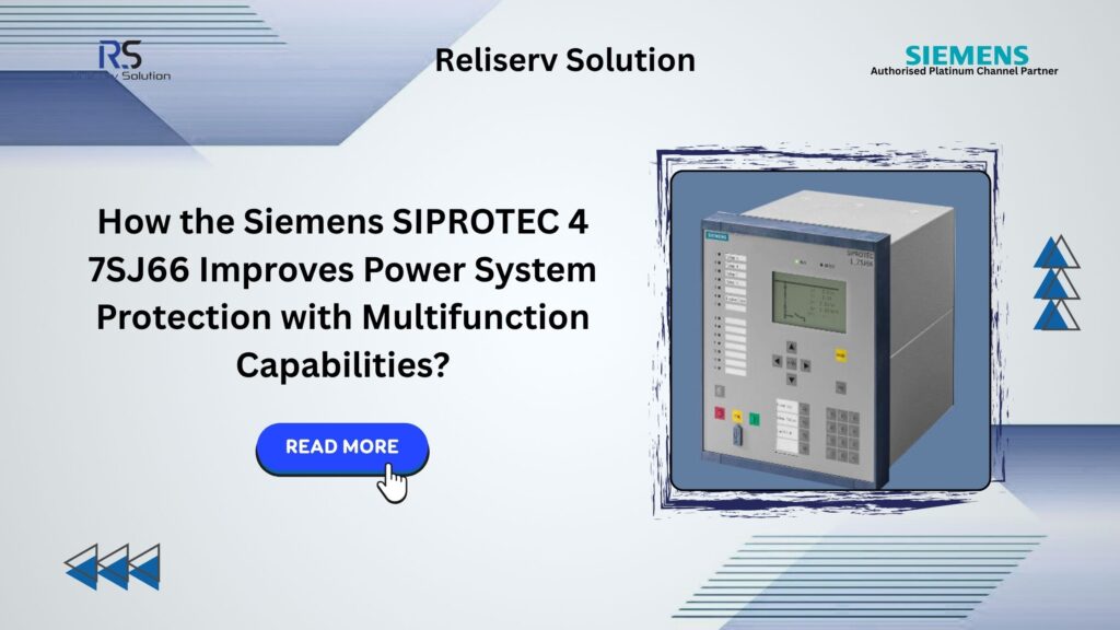 Siemens SIPROTEC 4 7SJ66