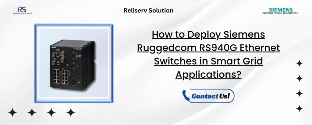 Ruggedcom RS940G Ethernet Switches