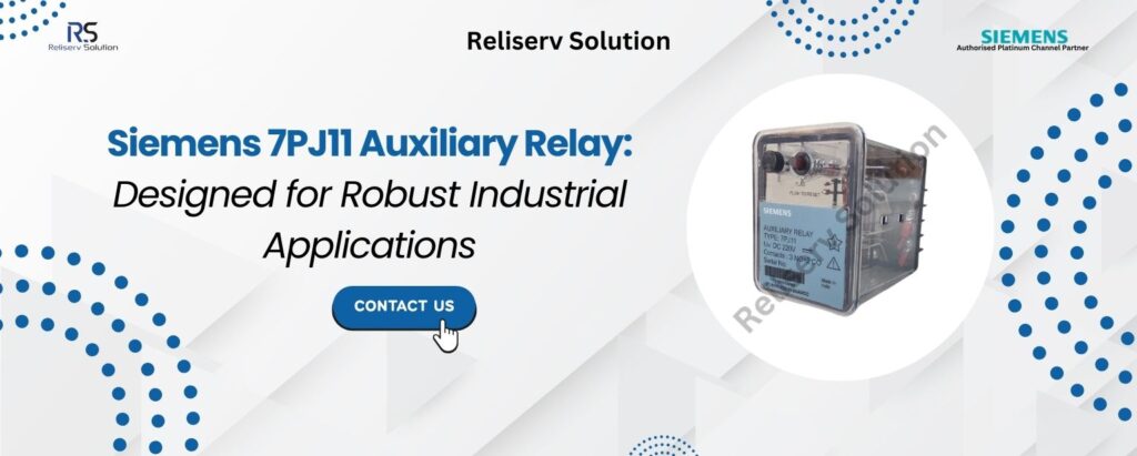SIEMENS 7PJ11 AUXILIARY RELAY