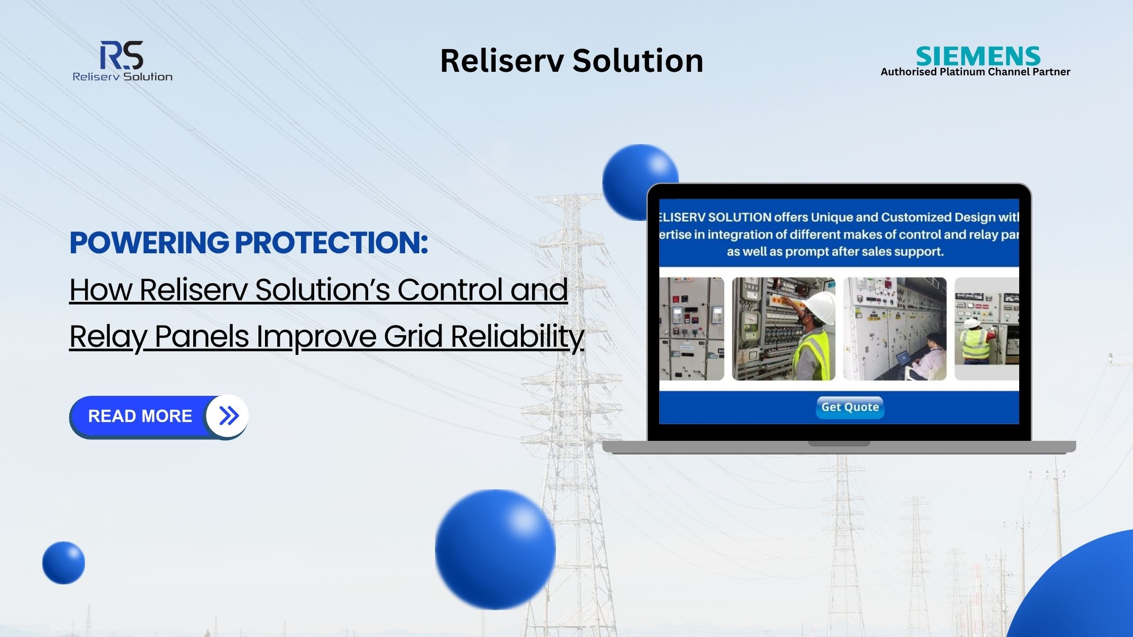Control and Relay Panels: Improves Grid Reliability