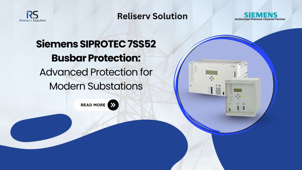 Siemens SIPROTEC 7SS52 Busbar Protection
