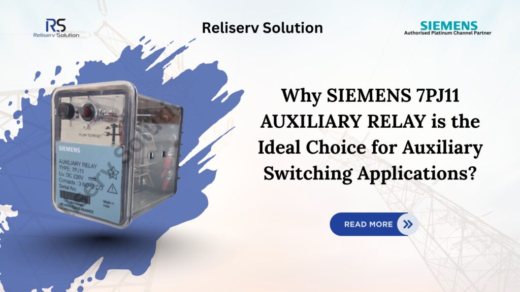 SIEMENS 7PJ11 AUXILIARY RELAY