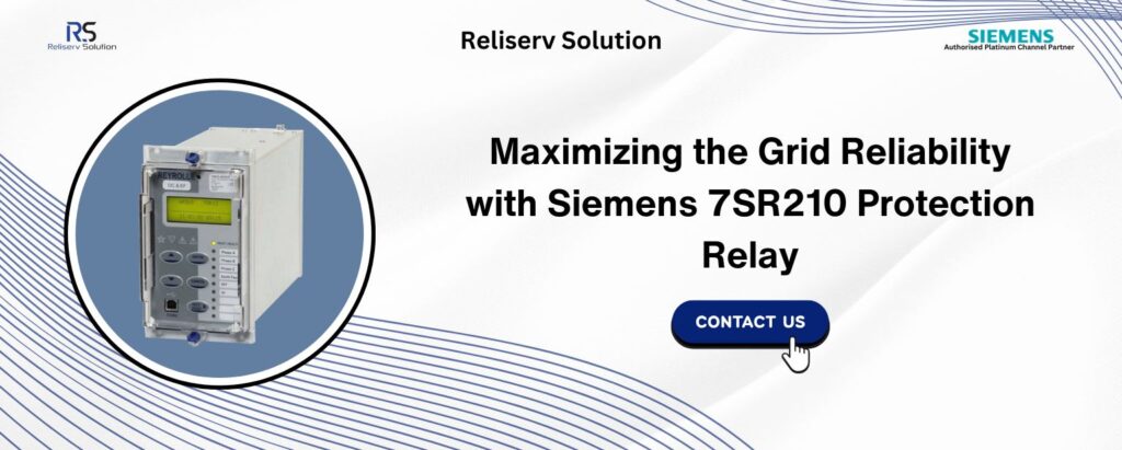 Siemens 7SR210 Protection Relay
