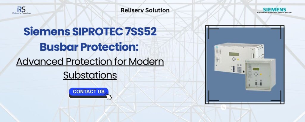 Siemens SIPROTEC 7SS52 Busbar Protection