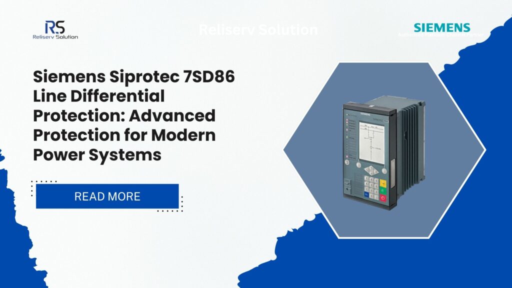 7SD86 Line Differential Protection