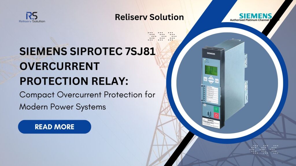7SJ81 Overcurrent Protection Relay
