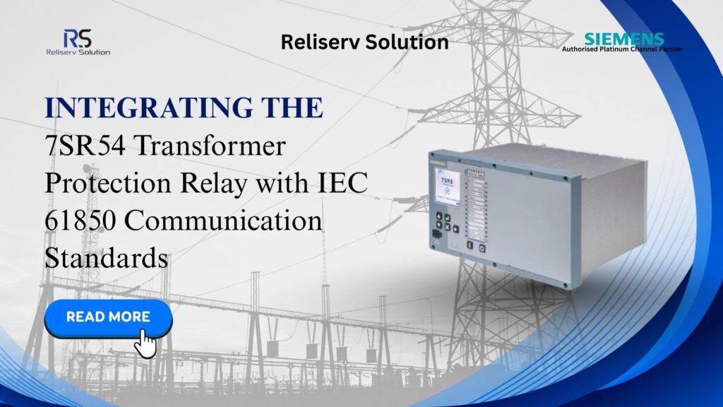 7SR54 Transformer Protection Relay