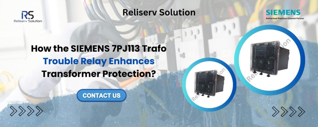 SIEMENS 7PJ113 TRAFO TROUBLE RELAY