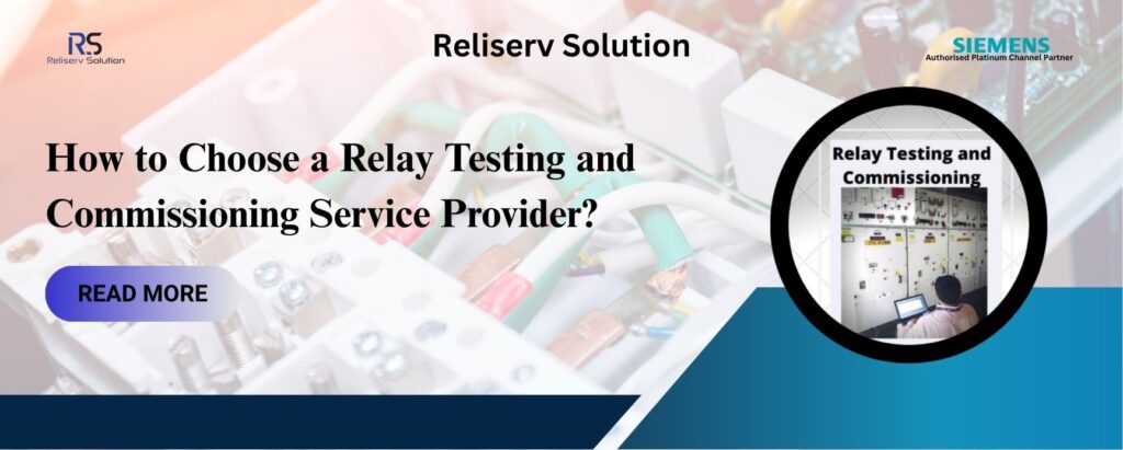 Relay testing and commissioning services