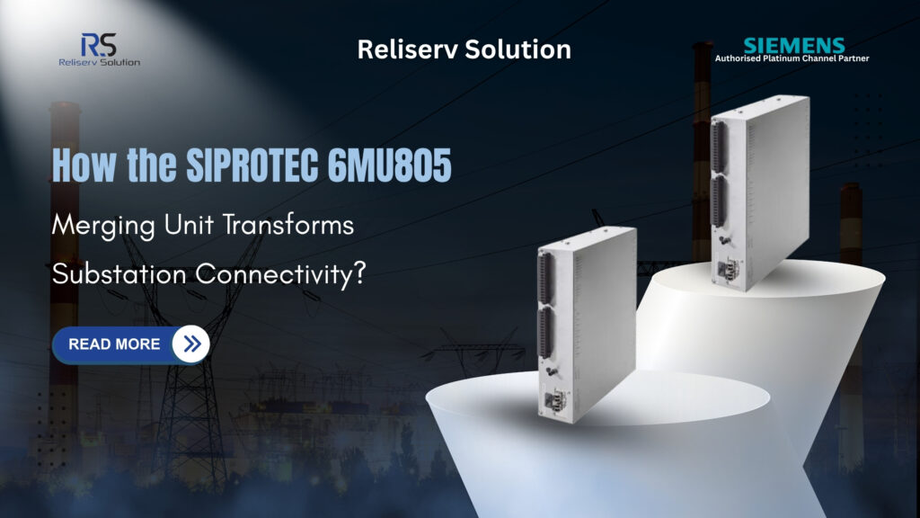 SIPROTEC 6MU805 Merging Unit