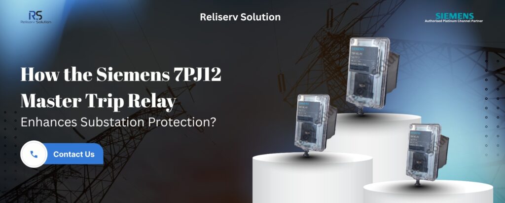 Siemens 7PJ12 Master Trip Relay