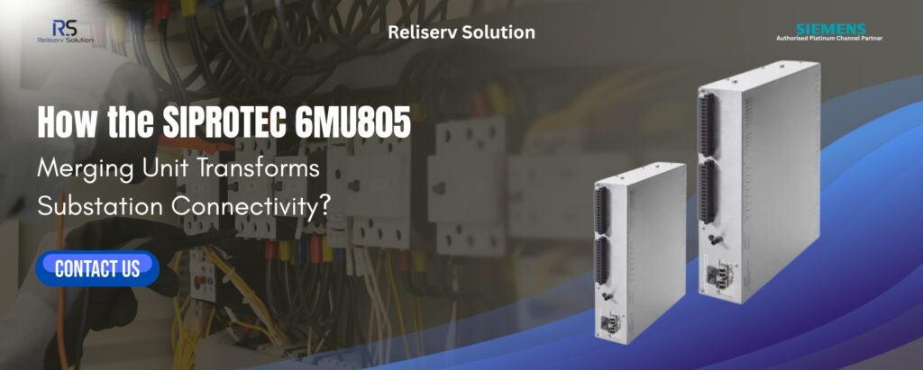 SIPROTEC 6MU805 Merging Unit