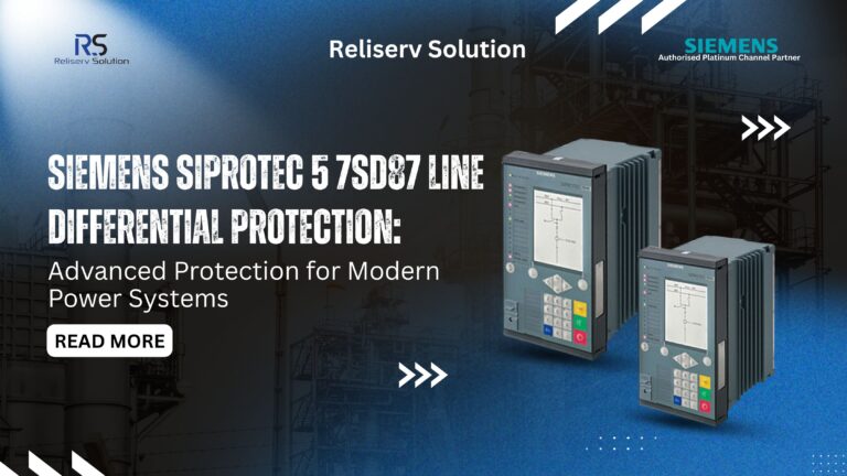 7SD87 Line Differential Protection